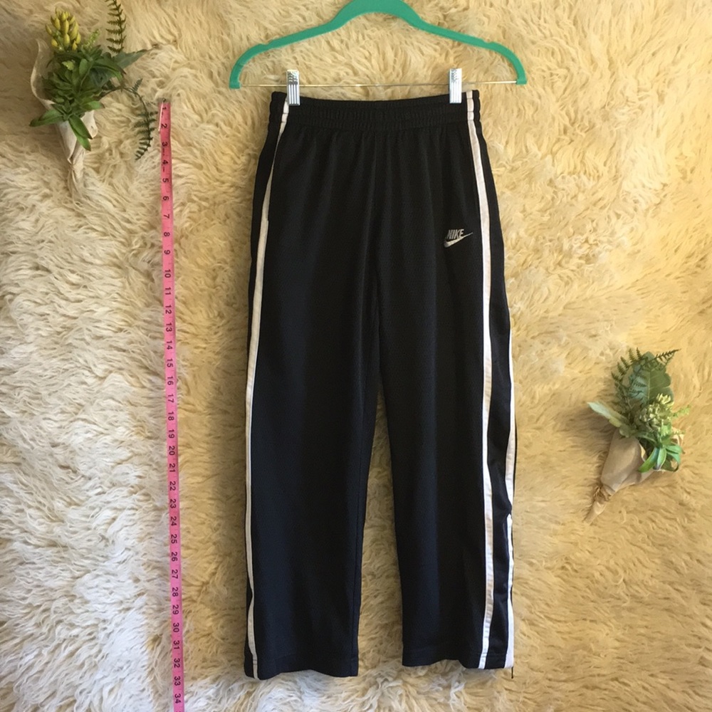 Never Worn Girls Nike Black Mesh Workout Pants